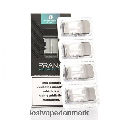 Lost Vape Prana bælg (4-pak) m1 1,4 ohm P4HP497 Lost Vape Review Danmark