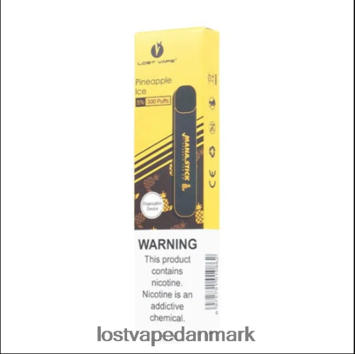 Lost Vape Mana engangspind | 300 pust | 1,2 ml ananas is 5% P4HP526 Lost Vape Wholesale