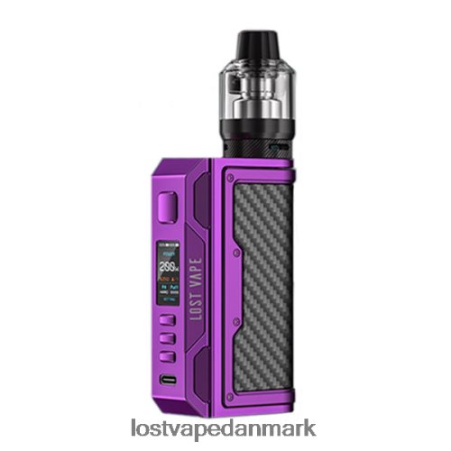 Lost Vape Thelema quest 200w sæt lilla/kulfiber P4HP147 Lost Vape Review Danmark